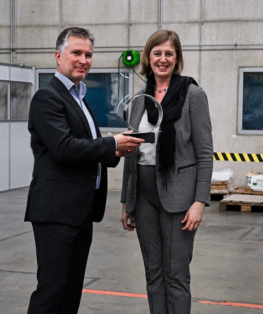 Das Unternehmen ELIN gewann einen Award bei dem Innovationspreis Steiermark 2023. 