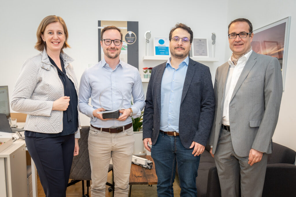 Das Unternehmen s2 data & algorithms GmbH gewann einen Award bei dem Innovationspreis Steiermark 2023.