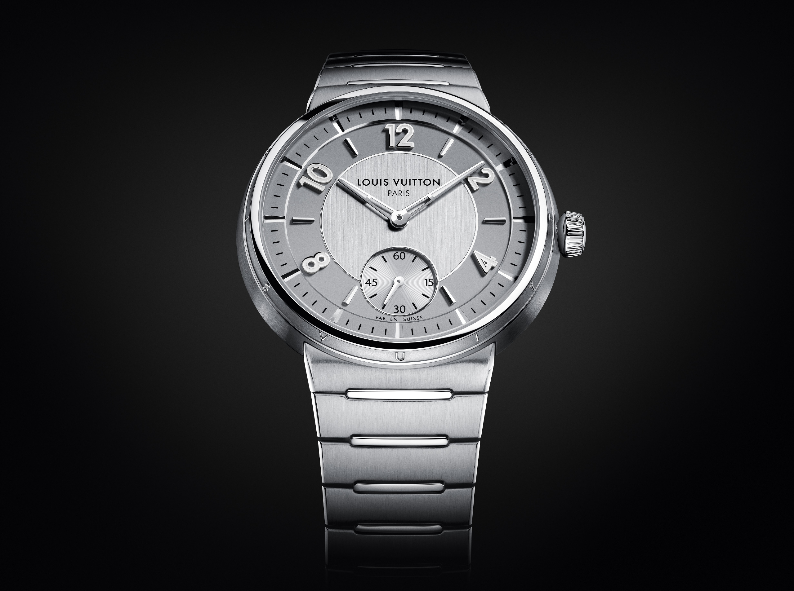 Die neue Tambour-Uhr von der französischen Luxus-Maison Louis Vuitton.