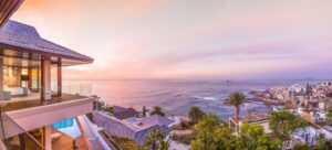Die Villa One des Ellerman House mit Blick über die Bantry Bay