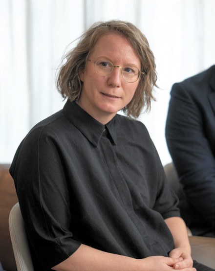 Eva Maria Hierzer, Architektin in Graz, beim JUST Top Talk über freie Berufe